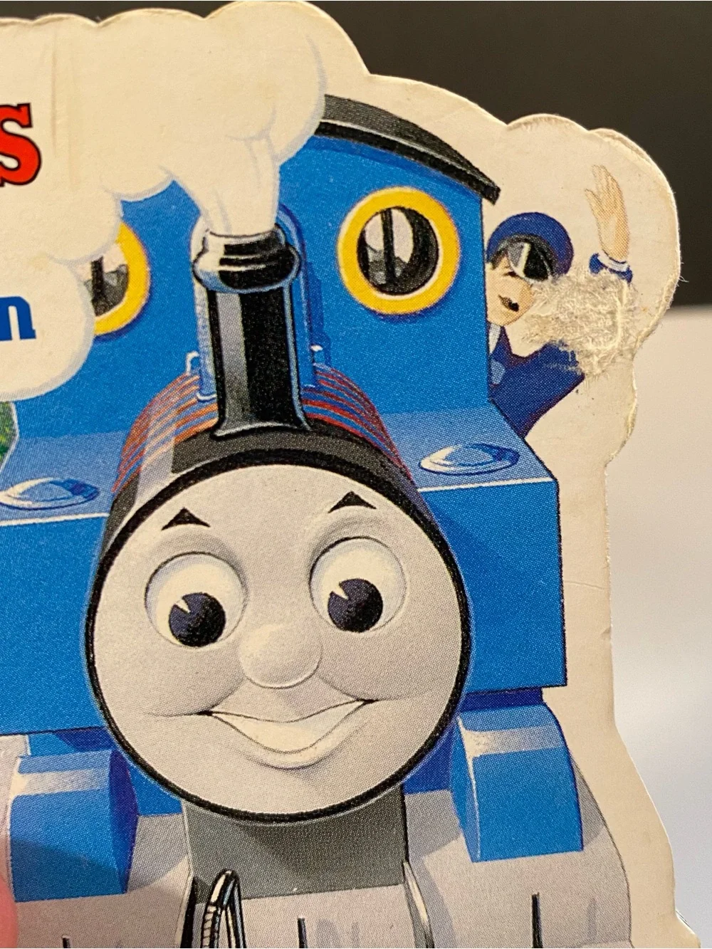 Trackmaster Thomas the Tank Engine with Red Car and Board Book Bundle